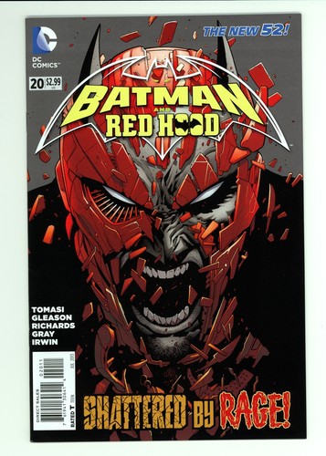 Batman and Robin (2011) #20 NM- Team-Up With Red Hood Patrick Gleason Cover - 第 1/2 張圖片