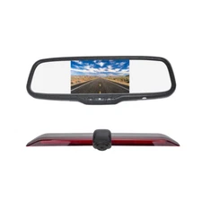 Reverse Camera & 5 Inch Clip-on Mirror Monitor for Volkswagen VW Crafter Van 
