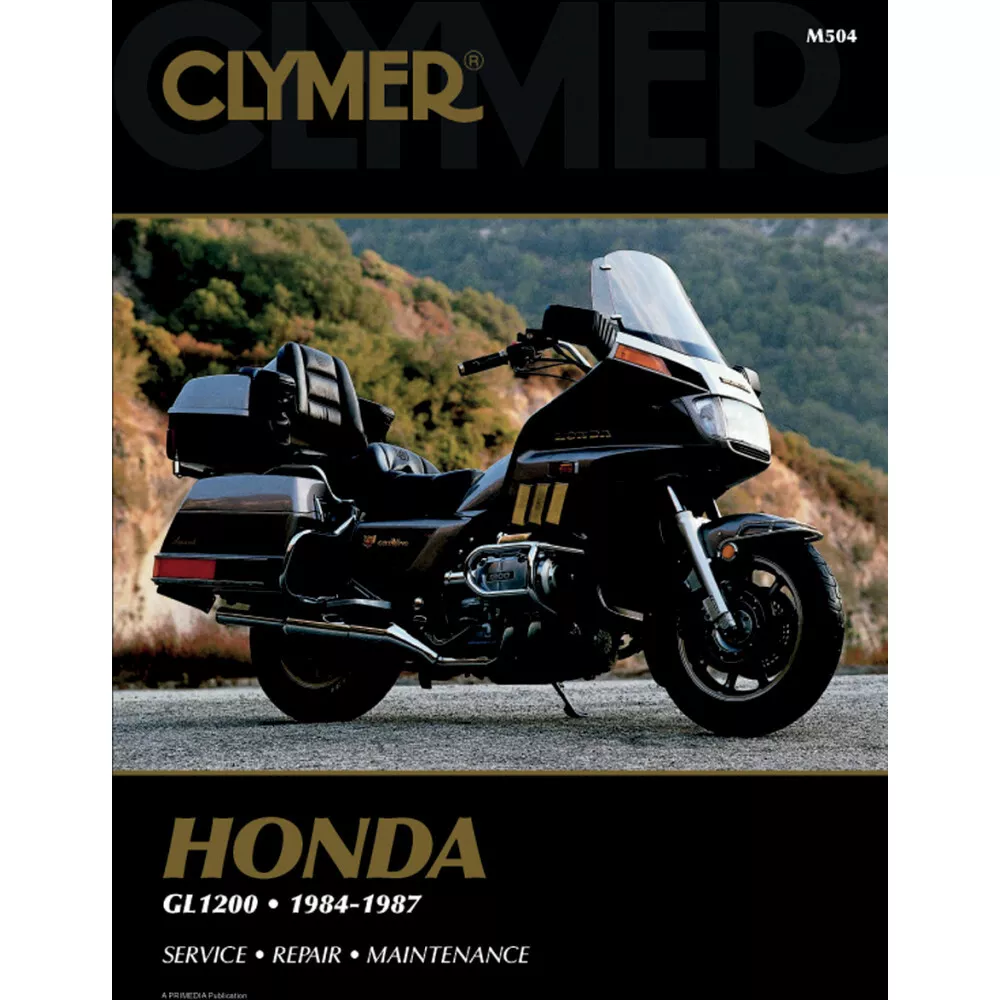 CLYMER Physical Book Honda Gold Wing GL1200 1984 Aspencade