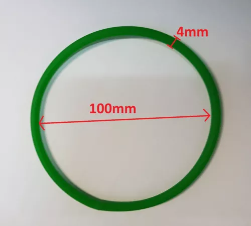 Spare part TWIN PACK Chinese Machines EXPRESS Fairy Floss Machine green BELT - Picture 1 of 2