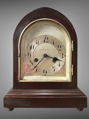 Antike deutsche Junghans Uhr Kaminuhr Klammeruhr