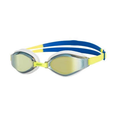 Zoggs Endura Max Titanium Swim Goggles, Yellow/Blue/Lime