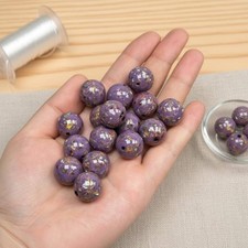 Shell Mosaic Bead Inlaid Shell Beads Jewelry Making