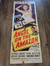 Angel On The Amazon Original US Insert Movie Poster 1948