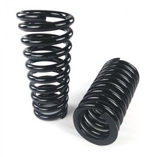 Tapered Coil Over Spring Set For Gm - 10 500lb 2.5 Id Flat X 3.5id Flat Front Tapered Coil Over Spring Set For Gm - 10 500lb 2.5 Id Flat X 3.5id Flat Front