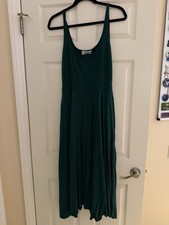 Reformation Green Wrap Dress Spaghetti Strap Women’s M/L