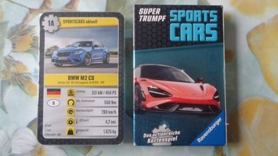 Quartett Auto Sports Cars  noch in Folie Ausgabe 2021