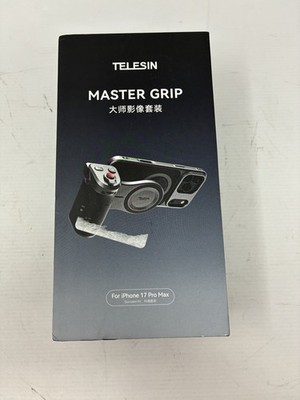 【for iPhone 17 Pro Max Only】 TELESIN Magnetic Master Grip Kit, Phone Camera Grip