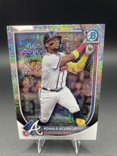2025 Bowman Mega Box Chrome Mojo Refractor Ronald Acuna Jr Ronald Acuña Jr #21