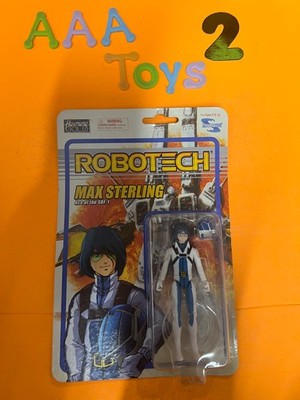Robotech Max Sterling 4'' Action Figure Series 1 Toynami Harmony Gold MOC