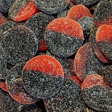 Aroma Sour Bells Raspberry Licorice Xl Candy in Bulk Free Shipping
