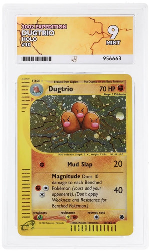 Dugtrio graded ACE 9 for sale on eBay
