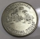 1978 Br.Columbia Sea Festival Dollar ,JFK  & Roosevelt TOKEN COINS NICE Coins — photo 2