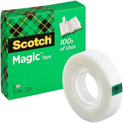 Scotch Magic  Tape Klebefilm matt 12,0 mm x 33,0 m 1 Rolle