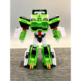 Golden Edition Tobot V Galaxy Detective Car Transform Robot Bus King  No Box