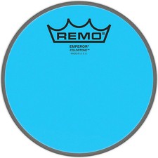 Remo Emperor Colortone Blue Drum Head 6 in.