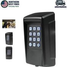 Backlit Wireless Digital Keypad for Easy Gate Access - Supports 25 User Codes