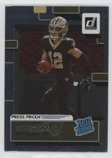 2022 Panini Donruss Rated Rookie Press Proof Silver 6/100 Chris Olave #309 0w90