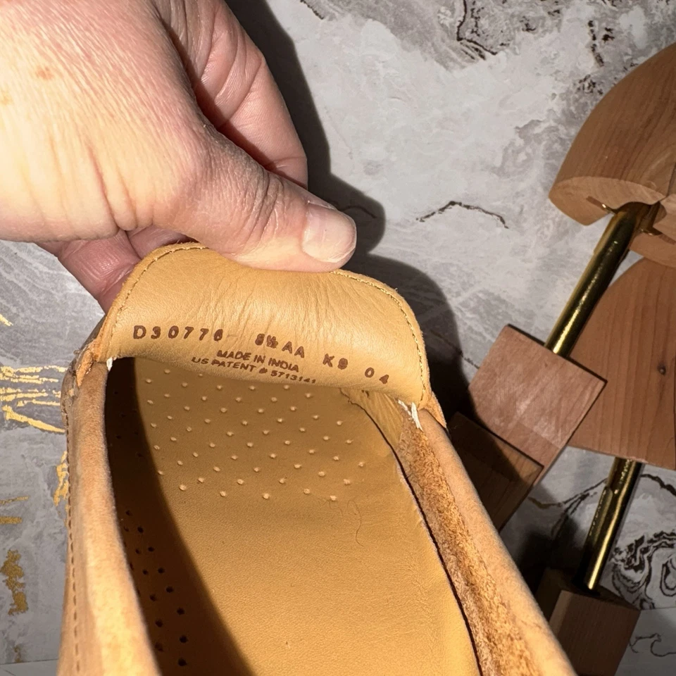 Mocasines para mujer Cole Haan de cuero tostado al aire talla 8,5 Foto 3 de 4