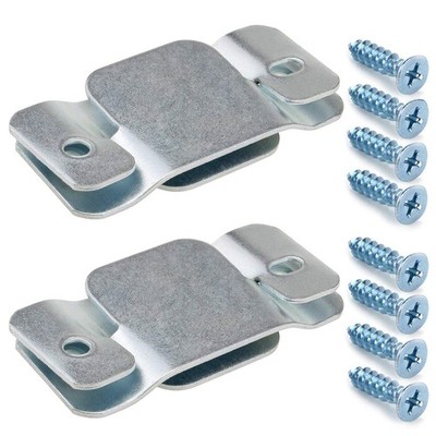 4 PCS Metal Sectional Couch Connectors Furniture Interlocking Sofa Bracket