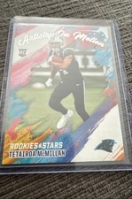 2025 Panini Rookies & Stars - Artistry in Motion Tetairoa McMillan #4 (RC)