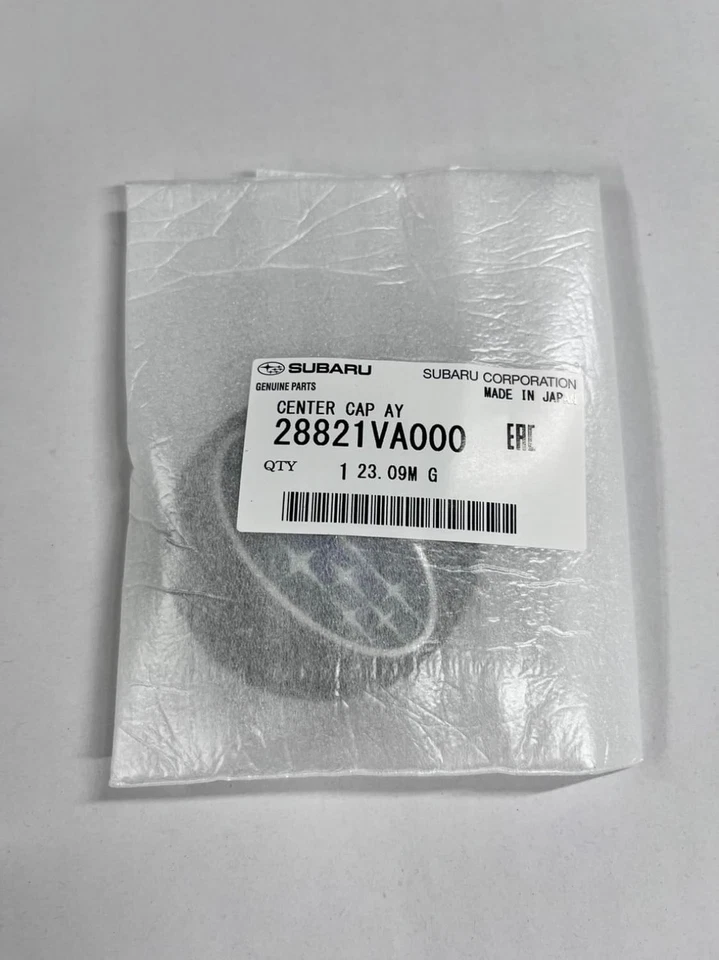 Conjunto de tapa central genuina SUBARU para ruedas de aluminio, número de pieza 28821VA000 Foto 3 de 4