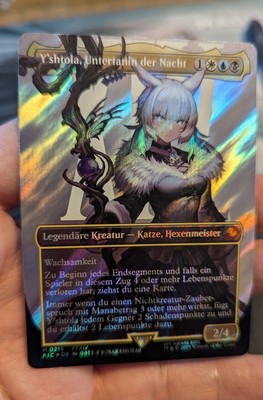 1x GERMAN Y'shtola Nights Blessed Borderless Surge Foil NM MTG