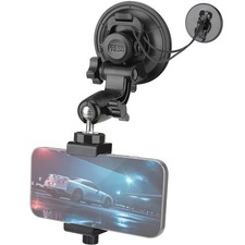 Heavy Duty  90mm Suction Cup  Adjustable Dual-Ball-Head Action Camera Dash C...