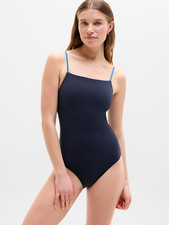 Straight Neck Tipped One Piece