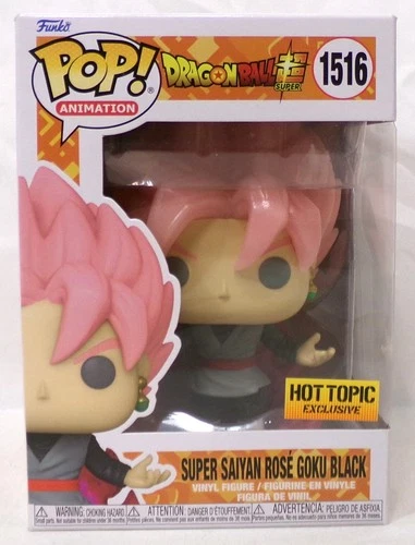 Funko Pop! 1516 Super Saiyan Rose Goku Black Dragon Ball Hot Topic Exclusive