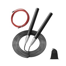 Speed Jump Rope for Men Women, Fitness Skipping Rope with Aluminium... Fast Ship