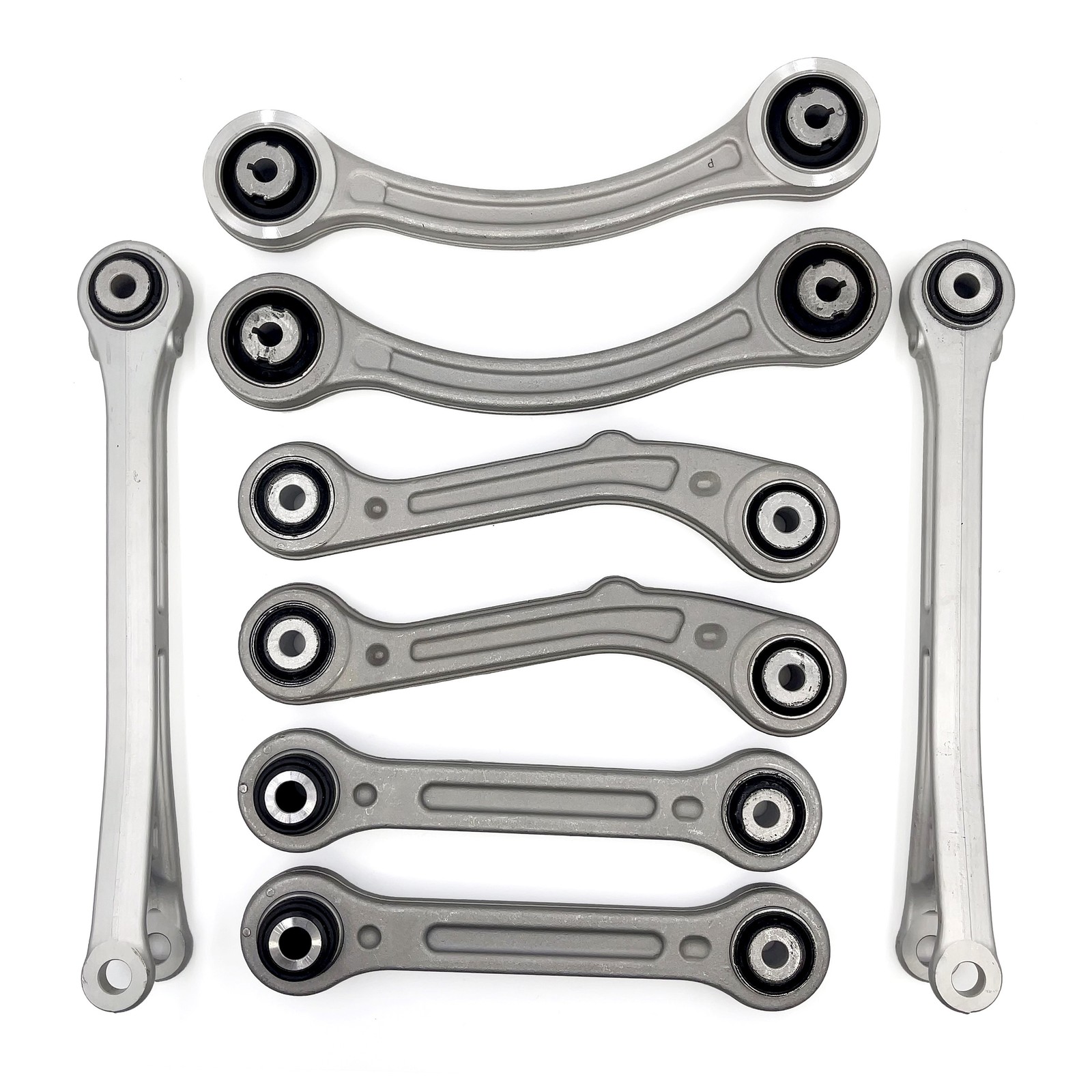 For 2014-2022 Maserati Ghibli Quattroporte 3.0L/3.8L 8PCS Rear Control Arm Set