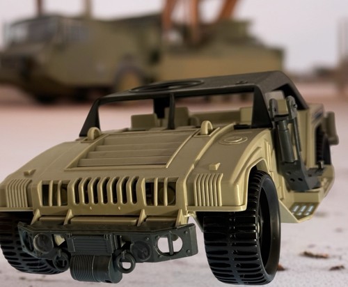 GI Joe Vintage – Hammer Hummer Attack Jeep – Hasbro 1990 (ARAH, Occasion)