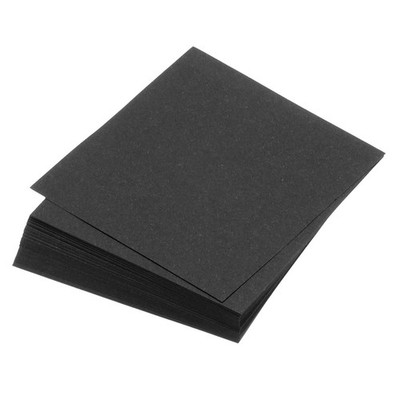 100 Sheet Origami Paper Black 5x5 Inch Square Sheet