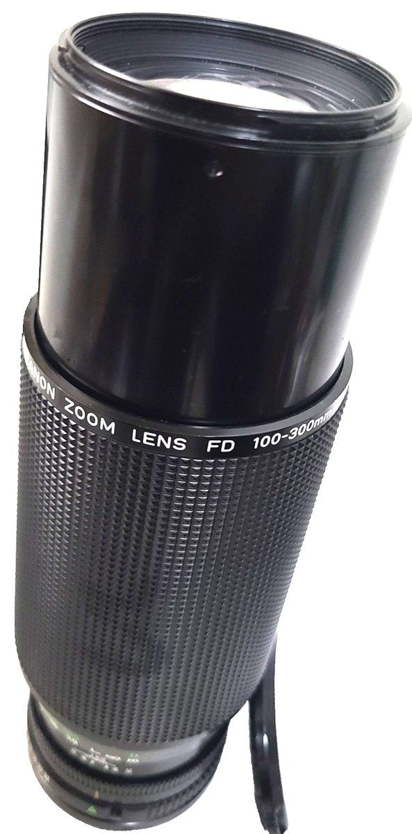 Canon NFD FD 100-300mm f/5.6 MF Zoom Lens VG No. 123610 | eBay