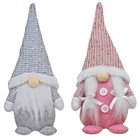 2Pcs gesichtslose Santa Gnomes Weihnachtspuppen Weihnachtsbaum hängende Puppe