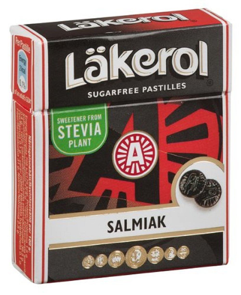 L�kerol Licorice Sugar Free Pastilles (4 Pack/Boxes) Impor