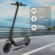 Adult Electric Scooter Long Range Folding E-Scooter City Safe Commute Suspension