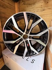 1x GENUINE 19" VW GOLF SANTIAGO ALLOY WHEEL 19x7.5J ET51 GTI GTD 5G0601025AN