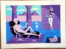 SHAG THE MUMMY Official Limited Edition Universal Monsters Print Not Mondo