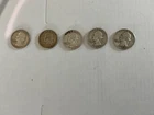 Washington Quarters, LOT OF 45-90% Silver 1932 - 1964, Circulated Coins #8604