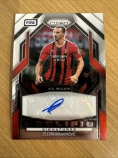 2025-26 Panini Prizm FIFA Zlatan Ibrahimovic Prolific Signatures Auto AC Milan
