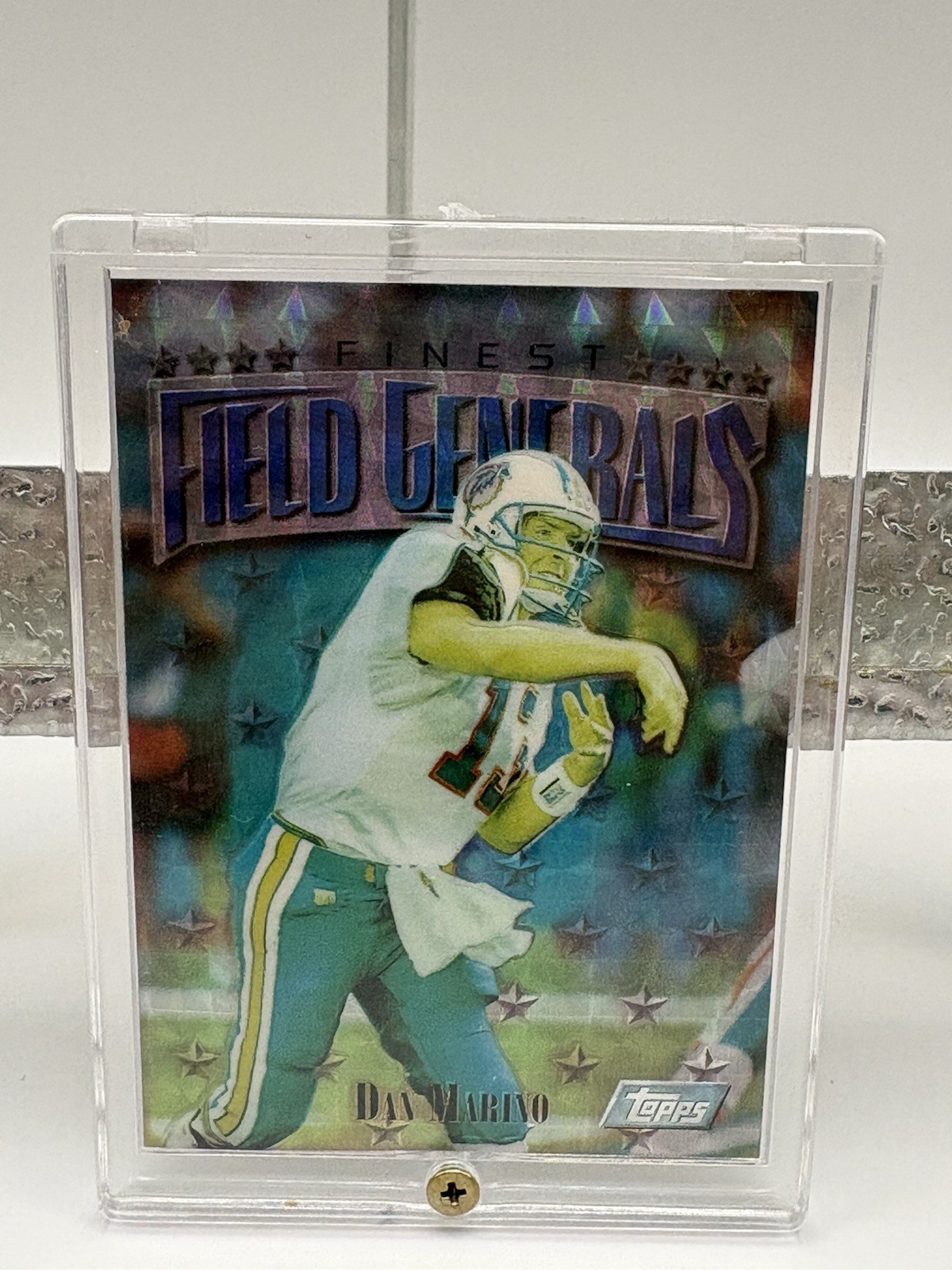 1997 Topps Finest - Dan Marino #115 Embossed Refractor