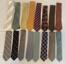Lot of 16 Silk neck ties