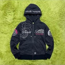 Banana Seven Full Zip Hoodie, Vintage Japan, Size 61