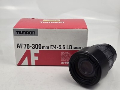 Tamron AF 70-300mm F/4-5.6 LD Macro Lens 472DM for Minolta AF w/ Box