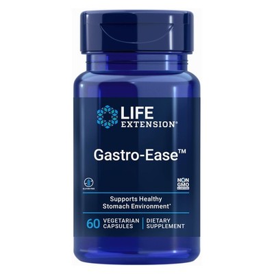 Life Extension Gastro-Ease, 60 Caps EXP-03/28