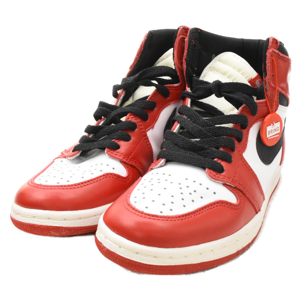 NIKE Men 8.0US 94 Air Jordan1 1994 Chicago High-Cut Sneakers NIKE Men 8.0US 94 Air Jordan1 1994 Chicago High-Cut Sneakers