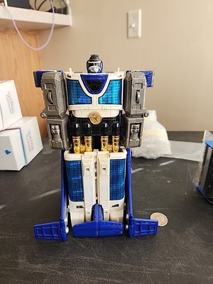 99 VTG Power Rangers Lightspeed Rescue DX Deluxe Max Solarzord Bandai incomplete