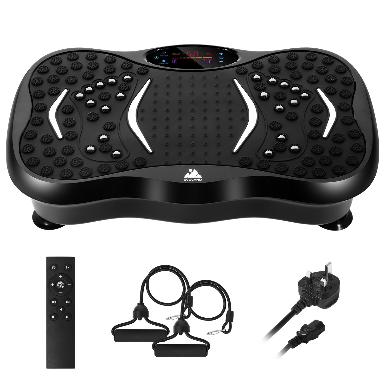 EVOLAND Vibration Plate Exercise Machine, Fitness Vibration Trainer